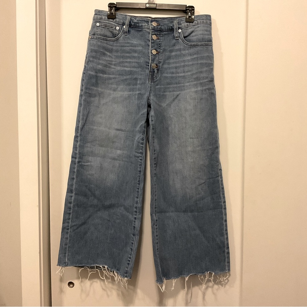 Madewell Wide-Leg Crop Jean